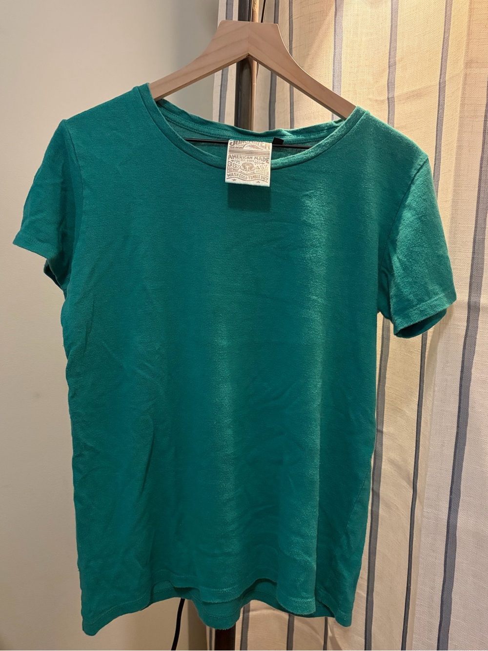 Jungmaven Short-Sleeve Tee in Teal Green